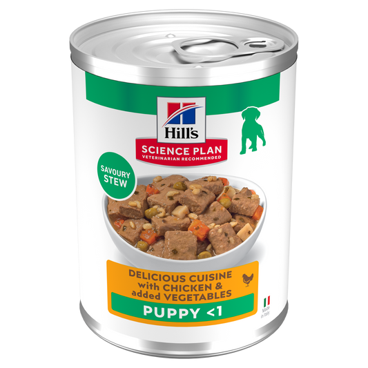 Hill's Science Plan Puppy Savoury Stew with Chicken & added Vegetables Wet Dog Food