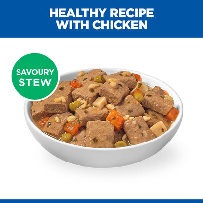 Hill's Science Plan Puppy Savoury Stew with Chicken & added Vegetables Wet Dog Food