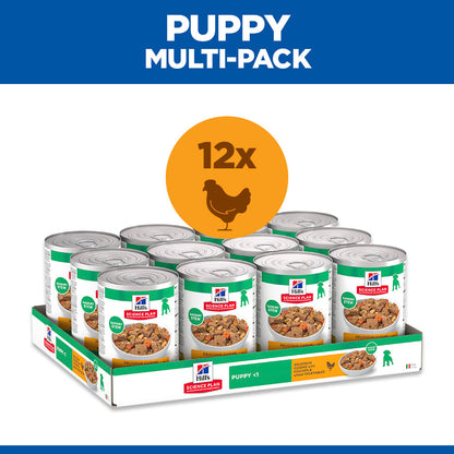Hill's Science Plan Puppy Savoury Stew with Chicken & added Vegetables Wet Dog Food