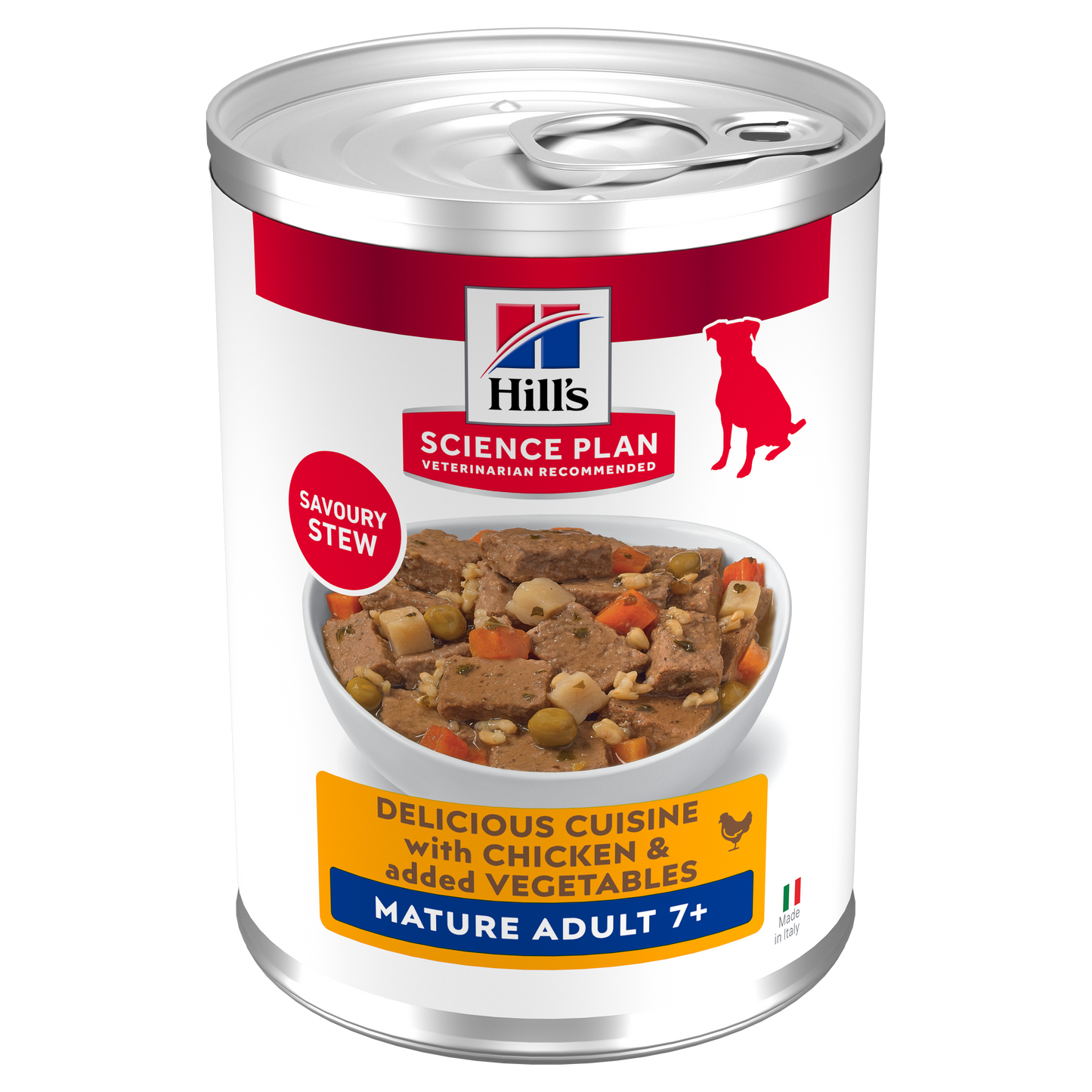 Hill's Science Plan Mature Adult Savoury Stew with Chicken & added Vegetables Wet Dog Food