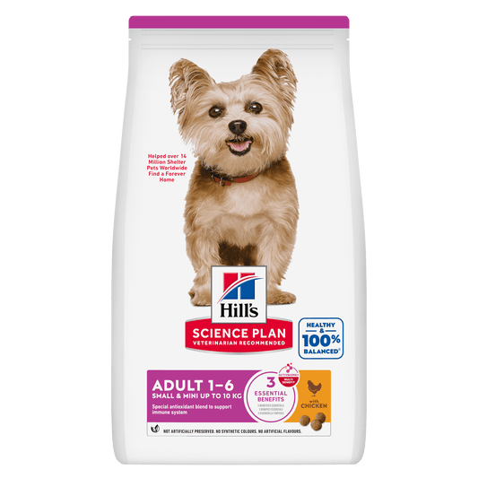 Hill's Science Plan Adult Small & Mini Breed Dry Dog Food with Chicken