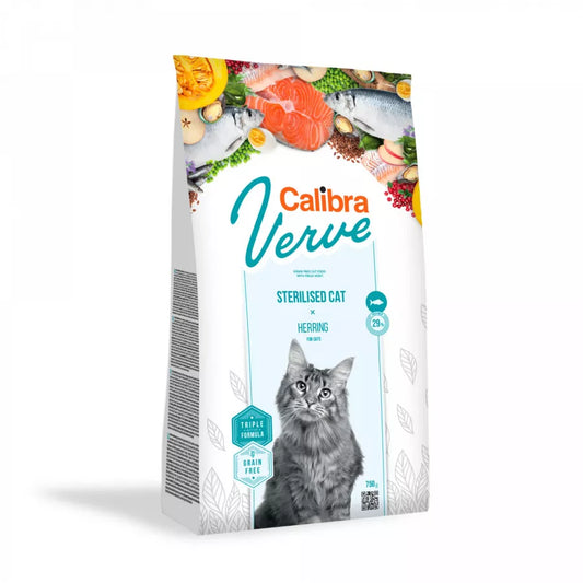 Calibra Cat Verve Grain Free Sterilised Herring