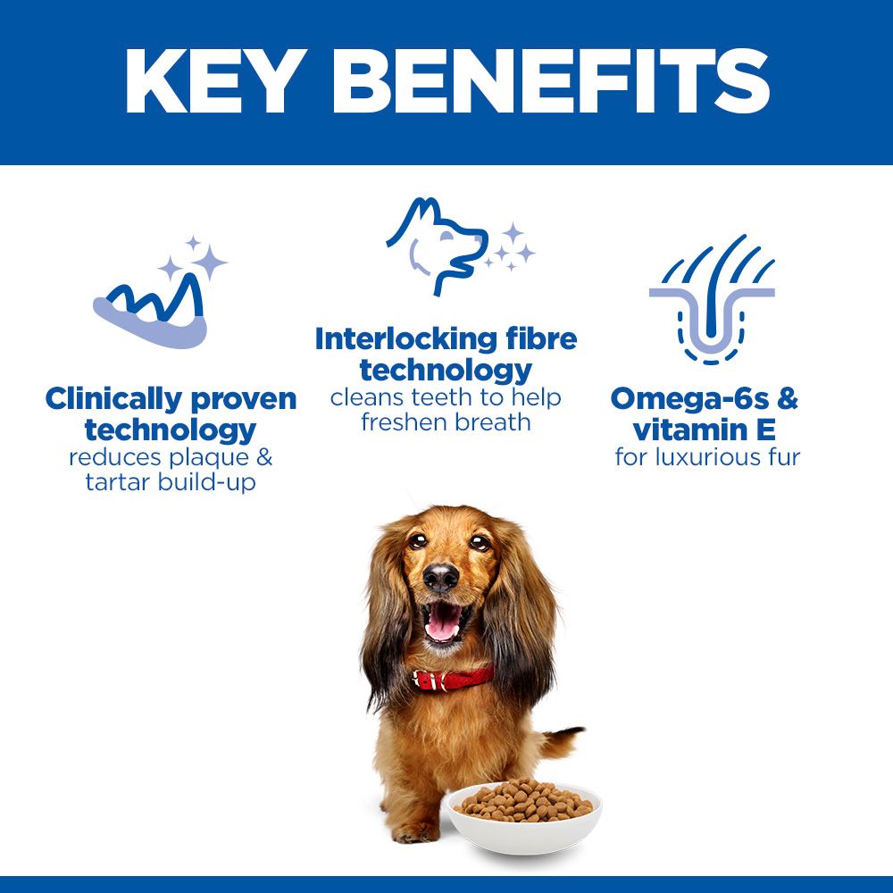 Hill's Science Plan Adult Oral Care Medium Dry Dog Food - Chicken