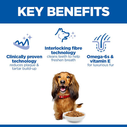 Hill's Science Plan Adult Oral Care Medium Dry Dog Food - Chicken