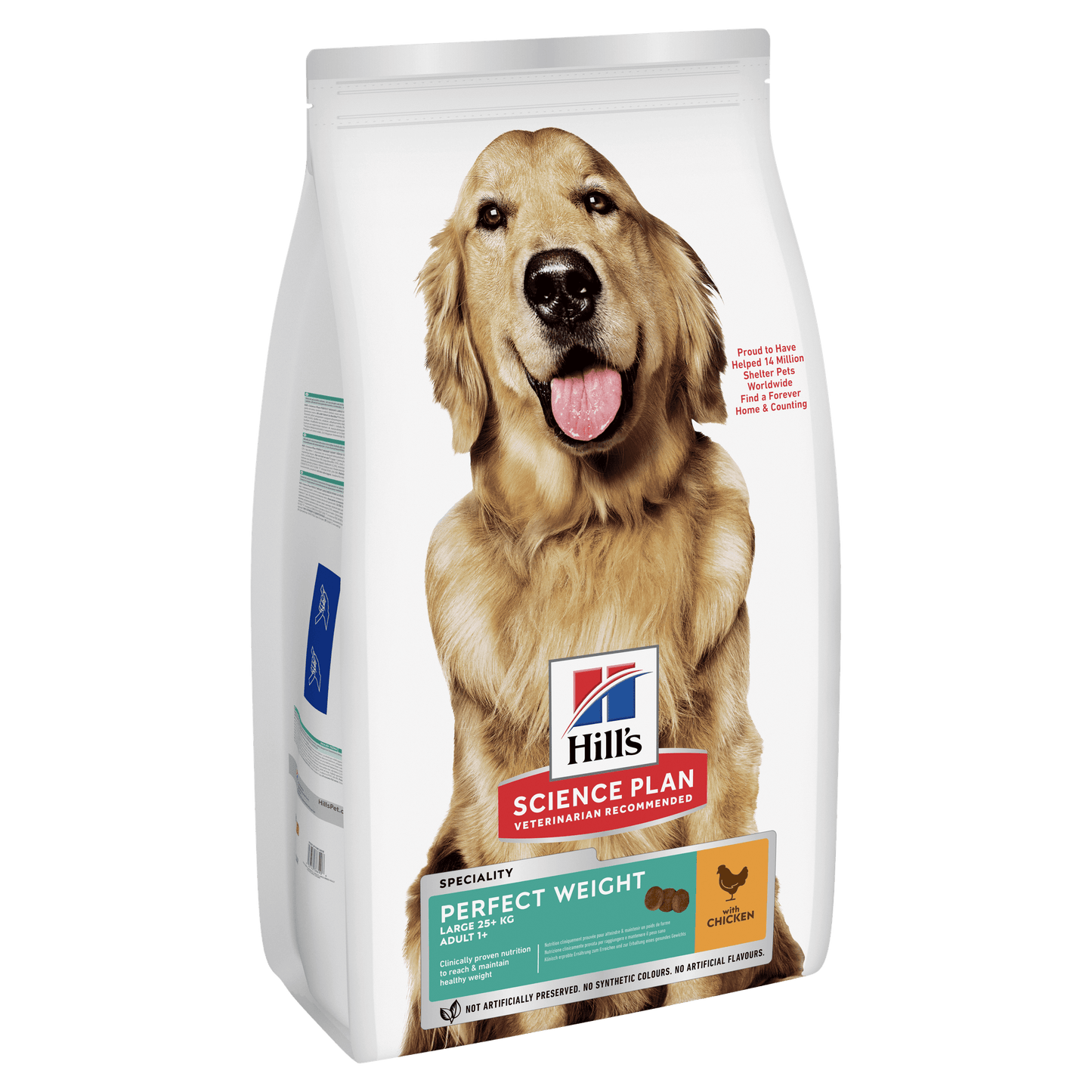 Hill's Science Plan Perfect Weight Large Adult 1+ Dry Dog Food - Chicken
