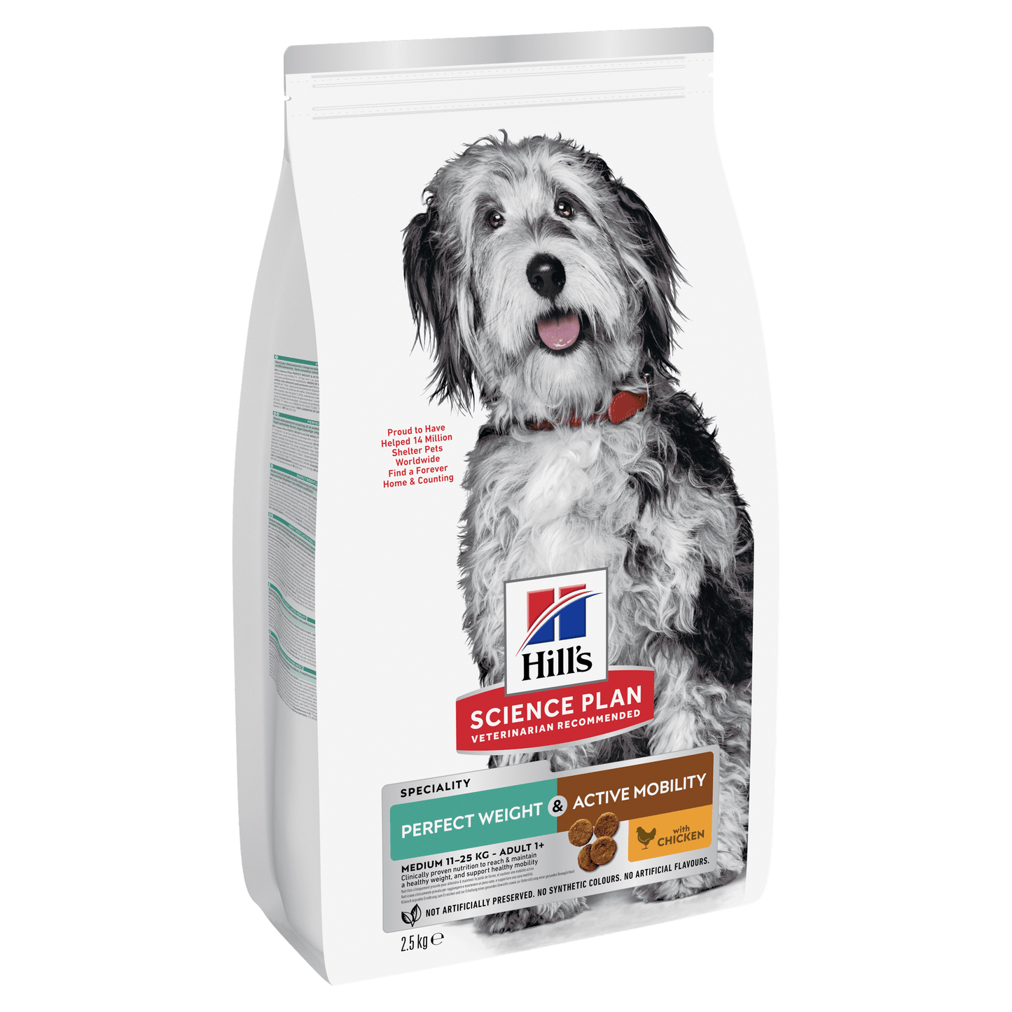 Hill's Science Plan Perfect Weight & Active Mobility Medium Adult Dry Dog Food - Chicken