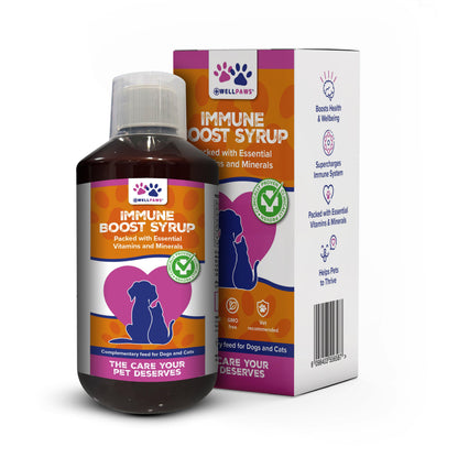 WellPaws Immune Boost Syrup Supplement for Dogs & Cats