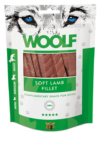 Woolf Soft Lamb fillet Dog Treats