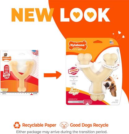 Nylabone Dura Chew Chicken Flavour Wishbone