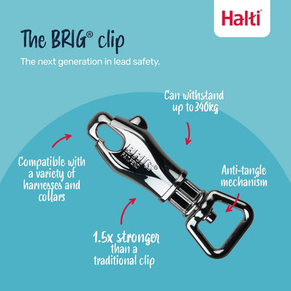 Halti BRIG Safety Dog Lead Black
