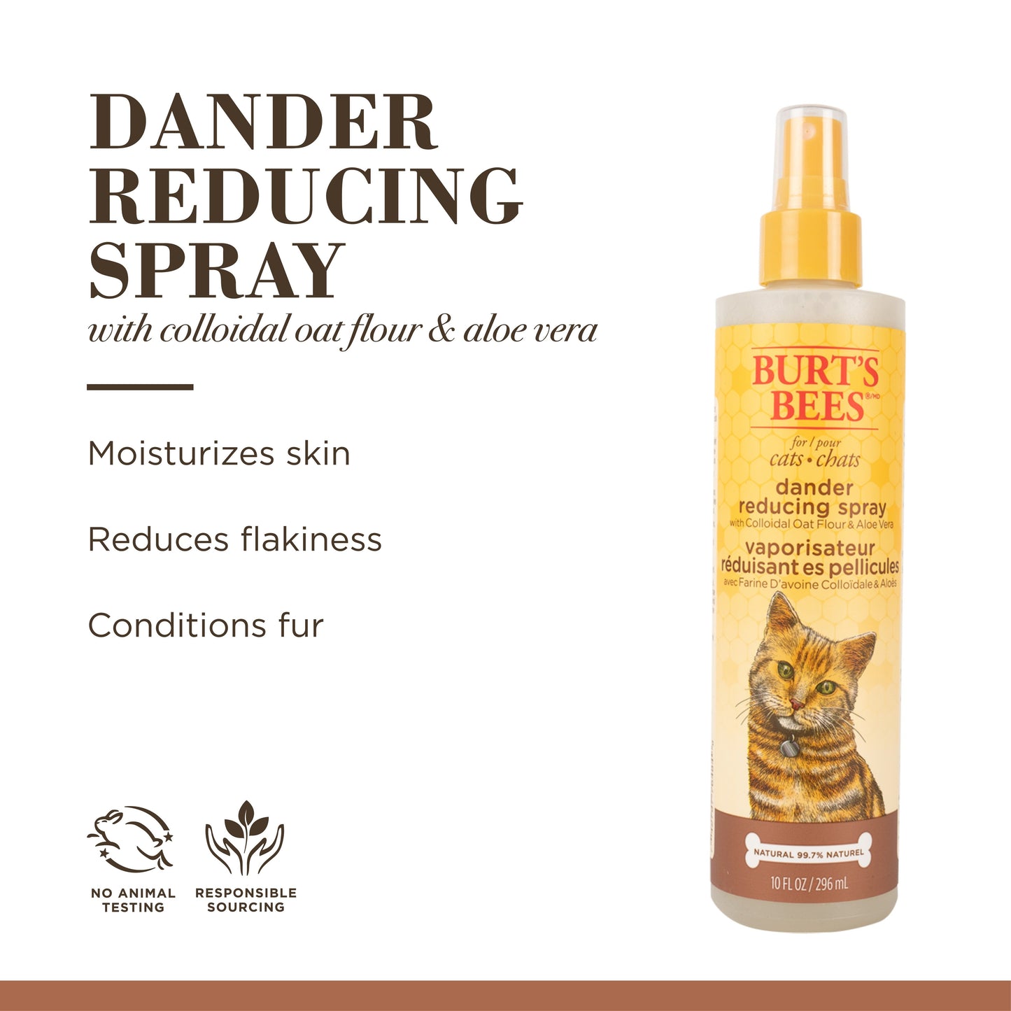 Burt's Bees Dander Reducing Cat Spray