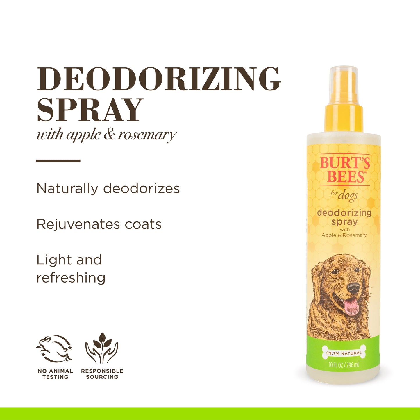Burt's Bees Deodorizing Dog Spray