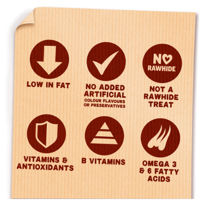 Bakers Rewards Mixed Variety Dog Treats with Beef, Chicken & Lamb - 100g