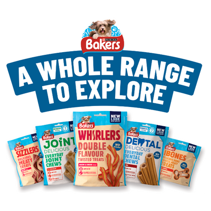 Bakers Rewards Mixed Variety Dog Treats with Beef, Chicken & Lamb - 100g