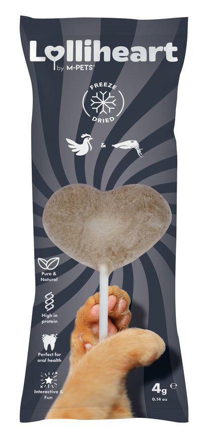 Individual Lolliheart treat cat treat