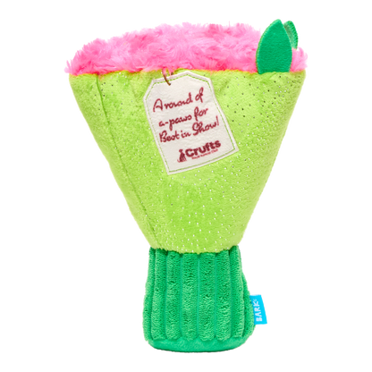 BARK X Crufts Boopquet of Roses Dog Toy