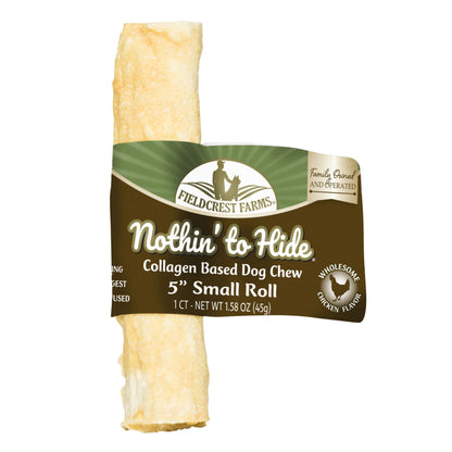 Nothin' to Hide 5" Small Chicken Rolls Dog Chews - 2 Pack
