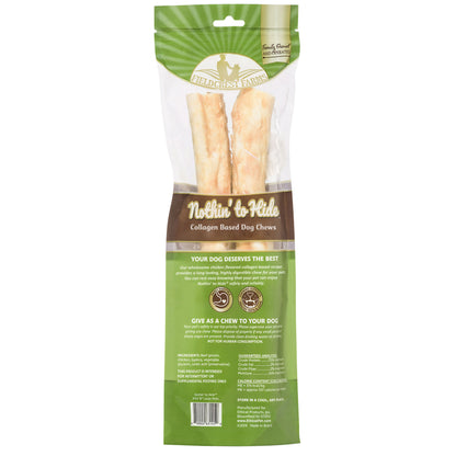 Nothin' to Hide 10" Large Chicken Rolls Dog Chews - 2 Pack
