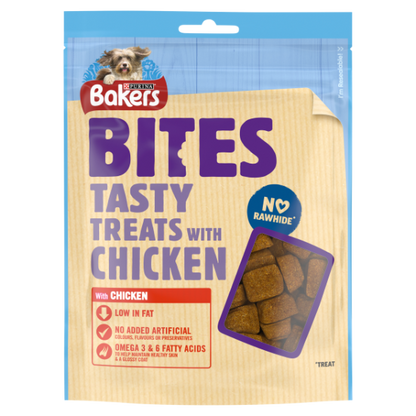 Bakers Chicken Bites Dog Treats - 130g