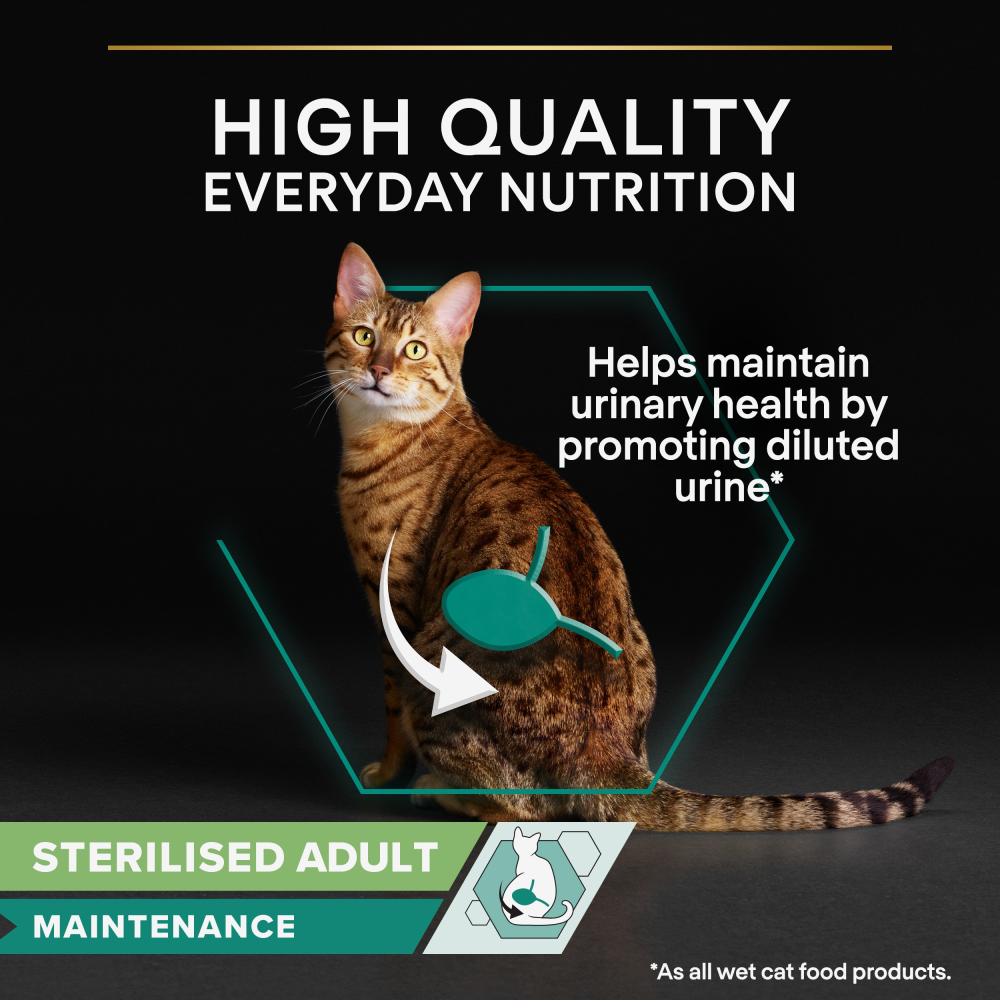 Pro Plan Sterilised Turkey in Jelly Adult Wet Cat Food