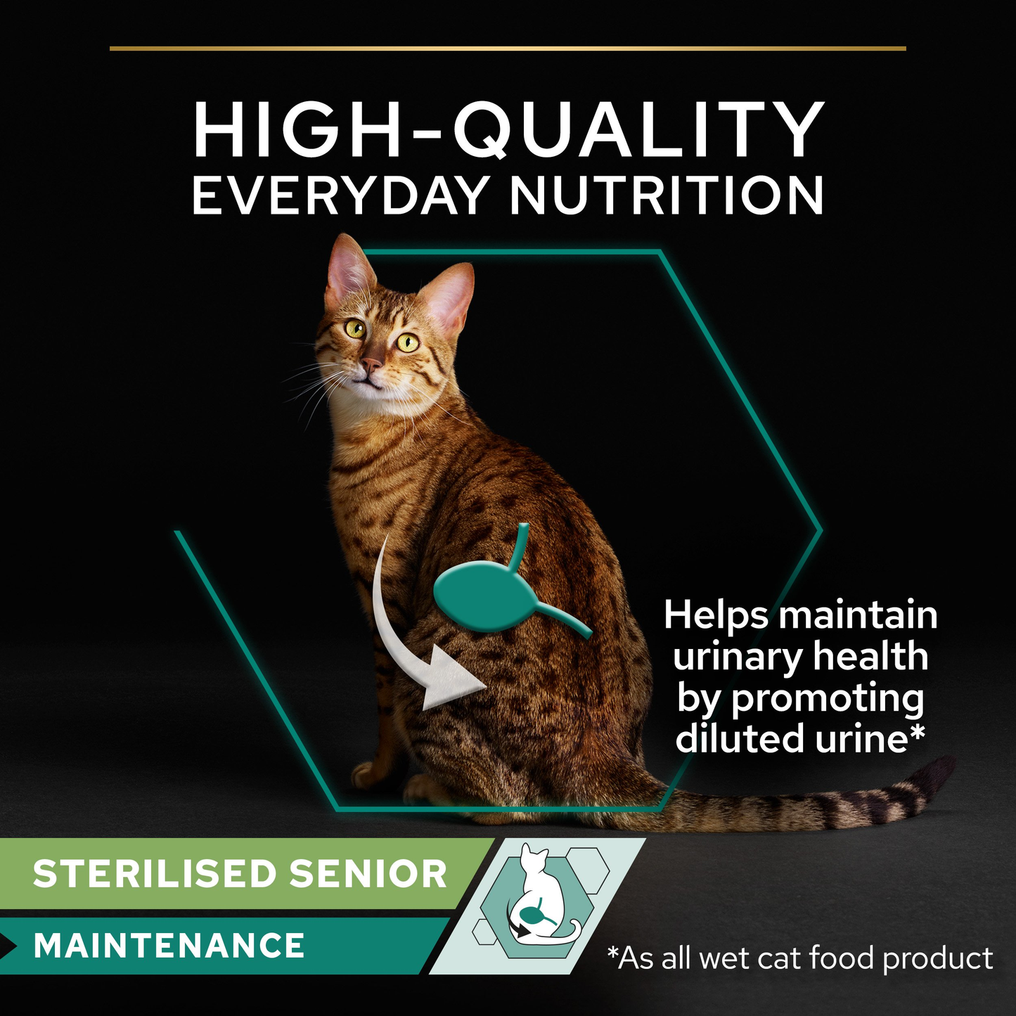 Purina Pro Plan Senior 7+ Sterilised Maintenance with Turkey in Gravy Wet Cat Food Pouches