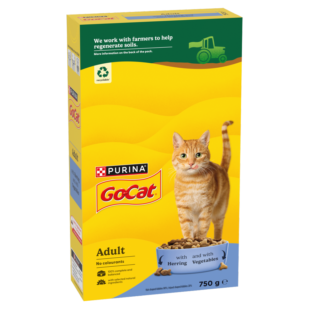 Go-Cat Adult Dry Cat Food - Herring & Vegetable