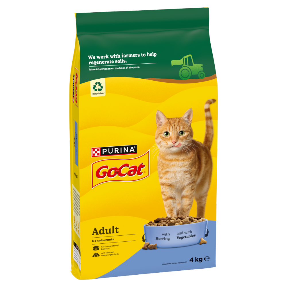 Go-Cat Adult Dry Cat Food - Herring & Vegetable