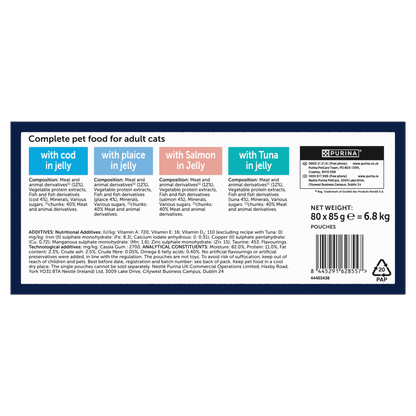 Felix As Good As it Looks Ocean Feasts Selection in Jelly Adult Wet Cat Food