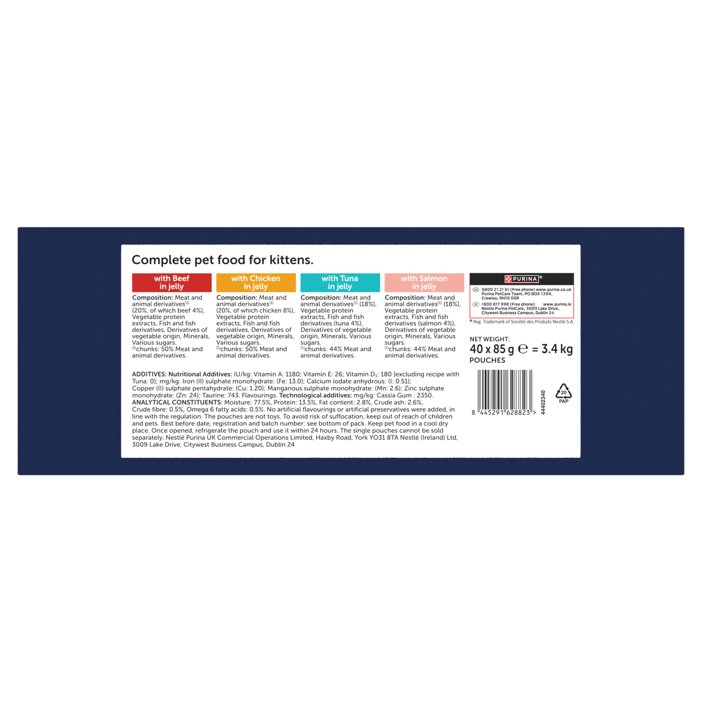 Felix As Good As it Looks Kitten Mixed Selection in Jelly Wet Cat Food