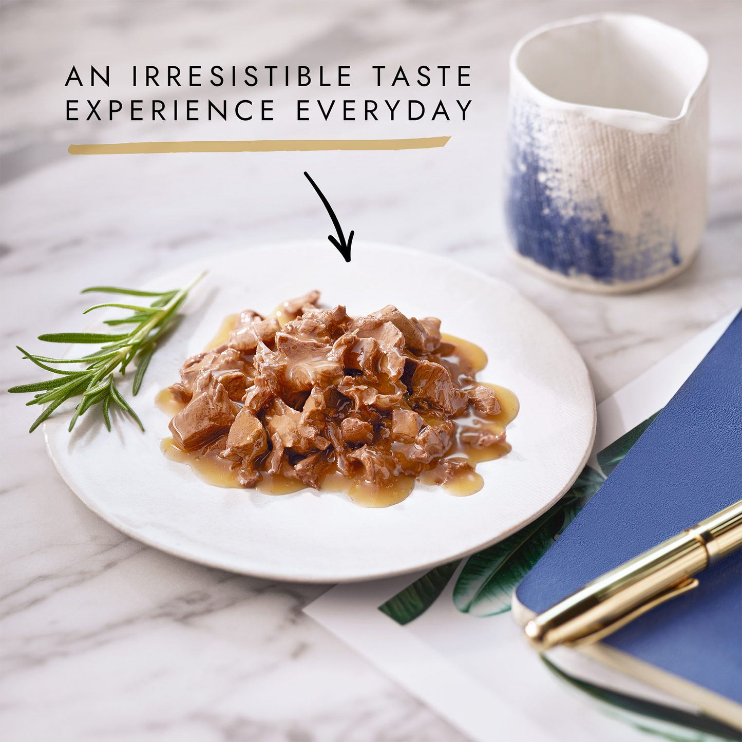 Gourmet Perle Delighter's Collection Mini Fillets in Gravy Pouch Adult Wet Cat Food