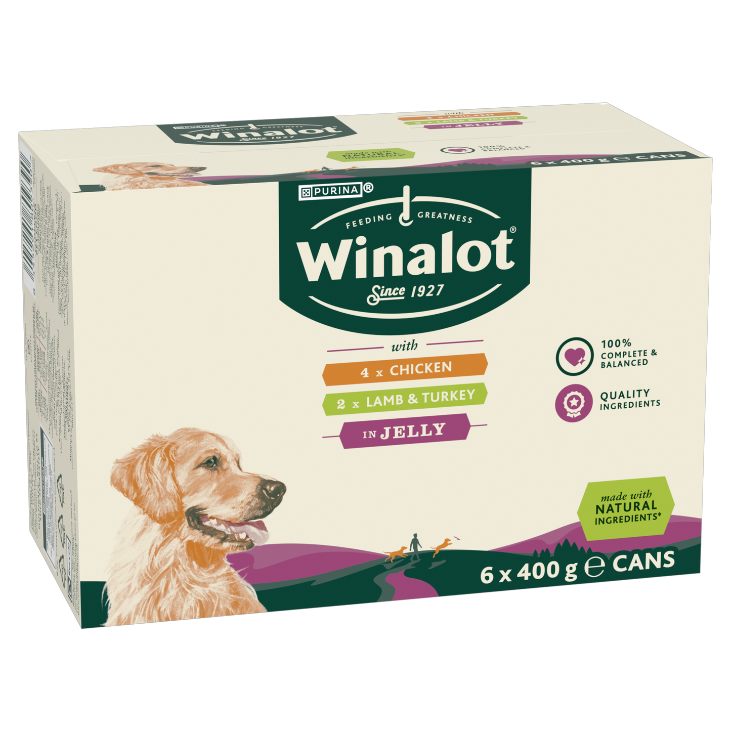 Winalot Classics Mixed Meat in Jelly Can Adult Wet Dog Food