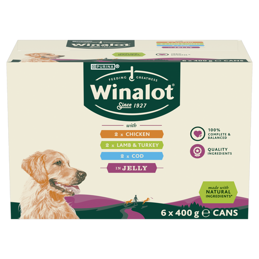 Winalot Classics Mixed in Jelly Can Adult Wet Dog Food
