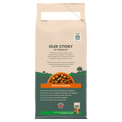 Winalot Adult Dry Dog Food with Chicken