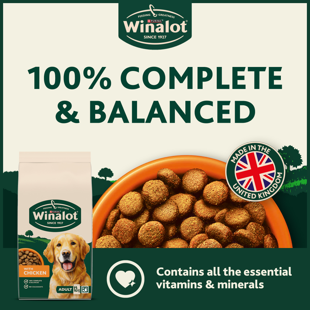 Winalot Adult Dry Dog Food with Chicken