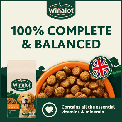 Winalot Adult Dry Dog Food with Chicken