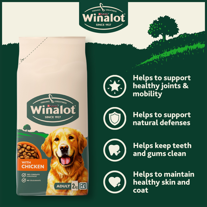 Winalot Adult Dry Dog Food with Chicken