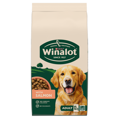 Winalot Adult Dry Dog Food with Salmon