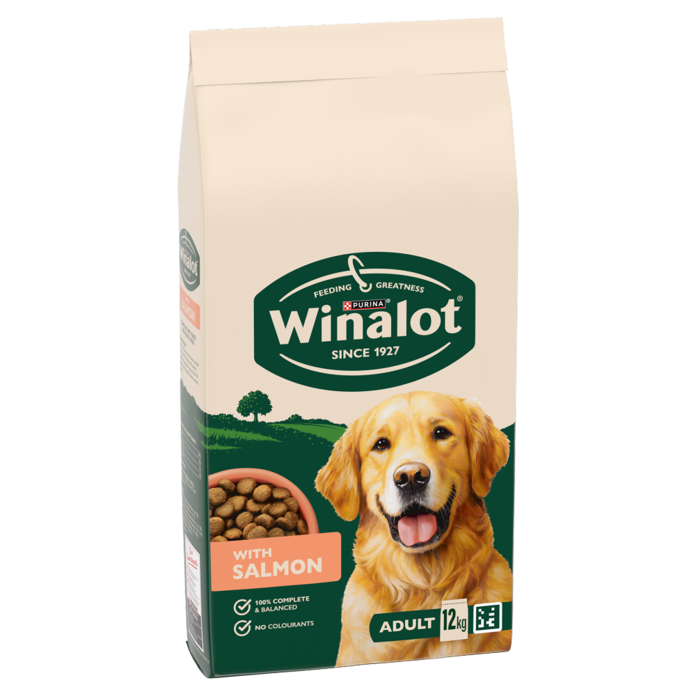 Winalot Adult Dry Dog Food with Salmon