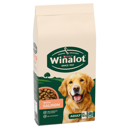 Winalot Adult Dry Dog Food with Salmon