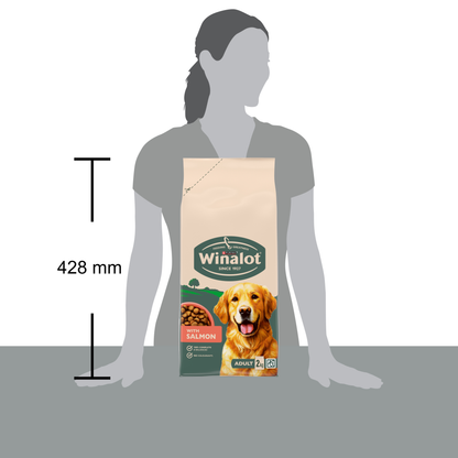 Winalot Adult Dry Dog Food with Salmon