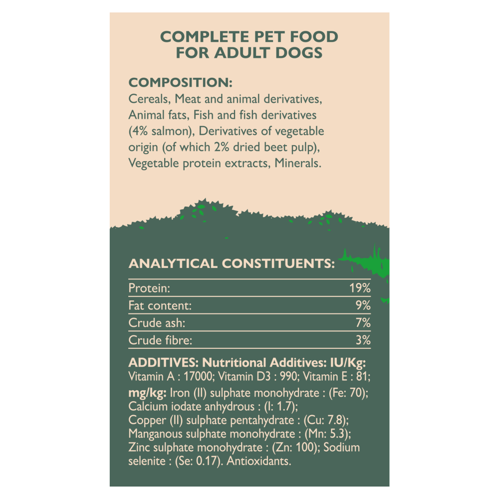 Winalot Adult Dry Dog Food with Salmon