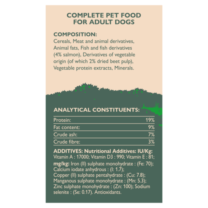 Winalot Adult Dry Dog Food with Salmon