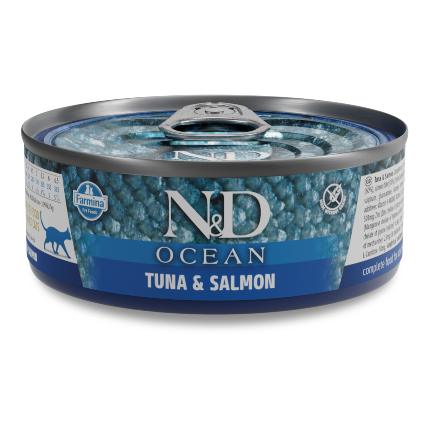 N&D Ocean Adult Wet Cat Food - Tuna & Salmon