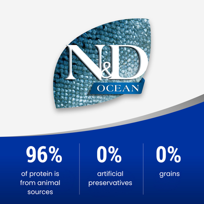 N&D Ocean Adult Wet Cat Food - Tuna & Salmon