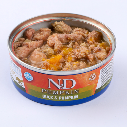 N&D Pumpkin Adult Wet Cat Food - Duck & Pumpkin