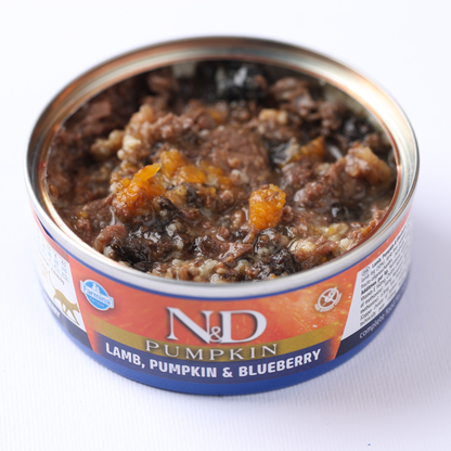 N&D Pumpkin Adult Wet Cat Food - Lamb, Pumpkin & Blueberry