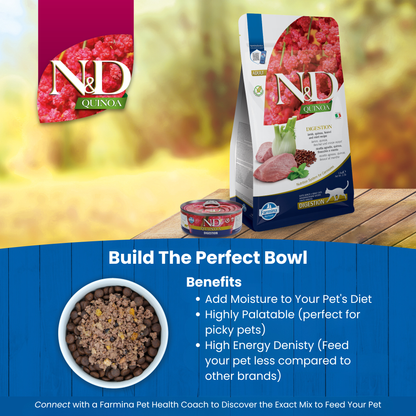 N&D Quinoa Digestion Adult Wet Cat Food