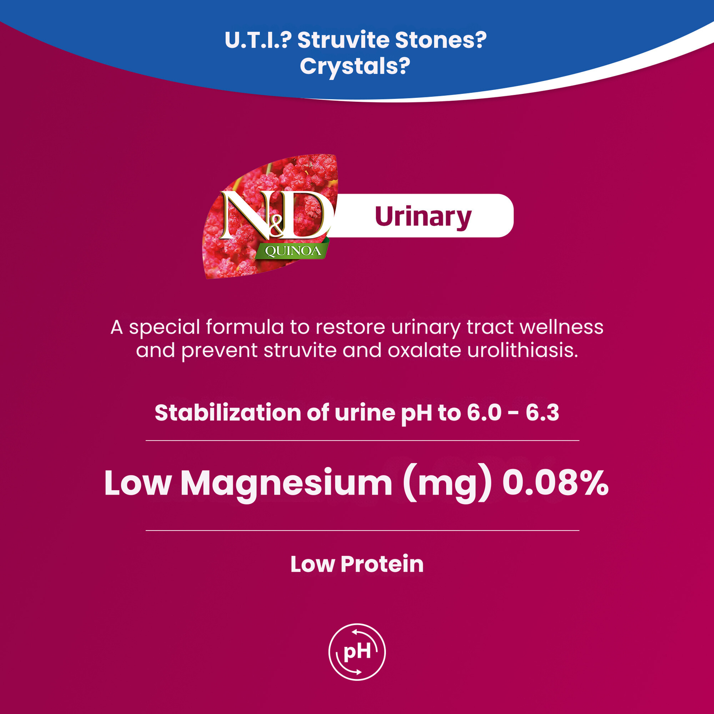 N&D Quinoa Urinary Adult Wet Cat Food