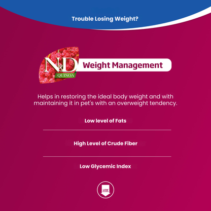 N&D Quinoa Weight Management Adult Wet Cat Food