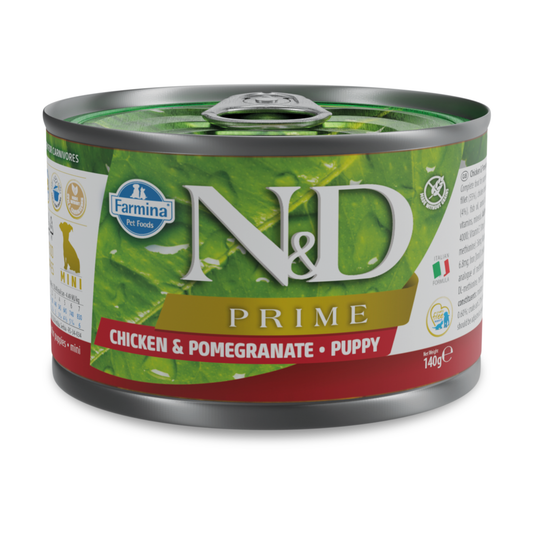 N&D Prime Puppy Mini Wet Dog Food - Chicken & Pomegranate